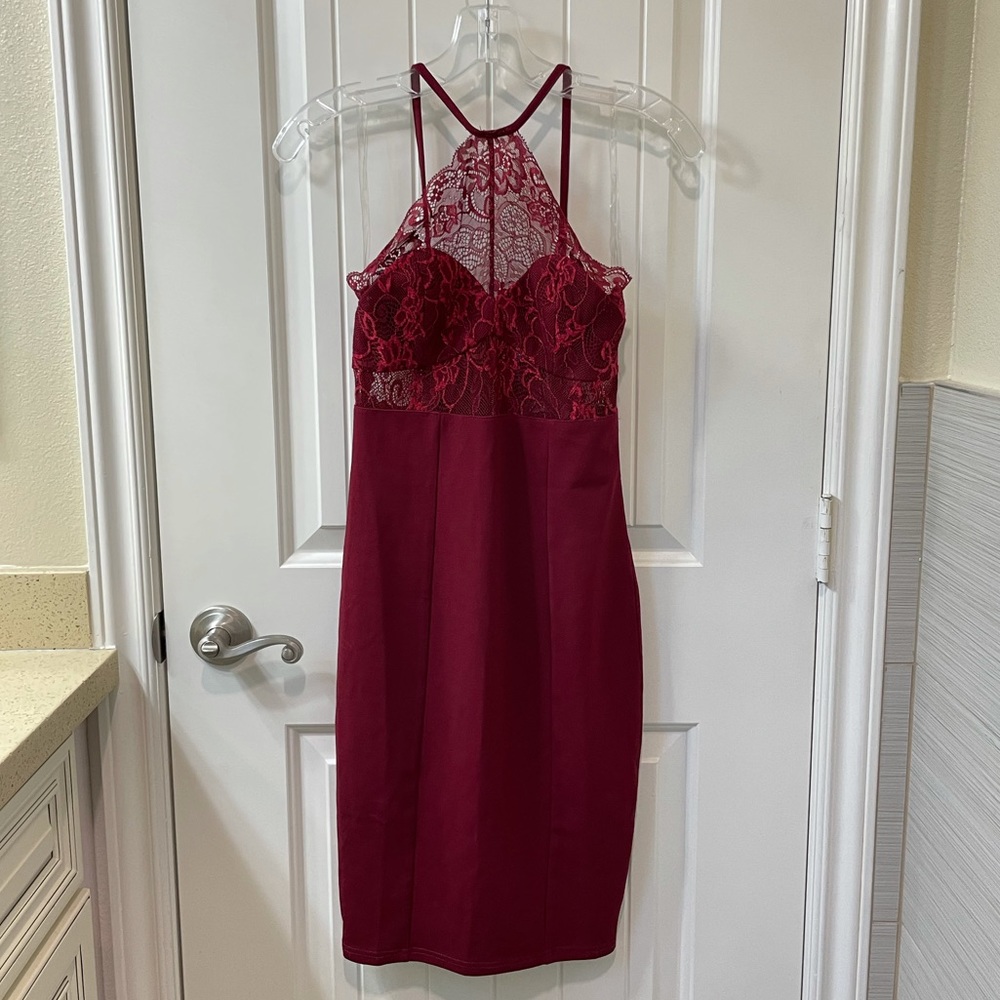 Bodycon Dress in Red